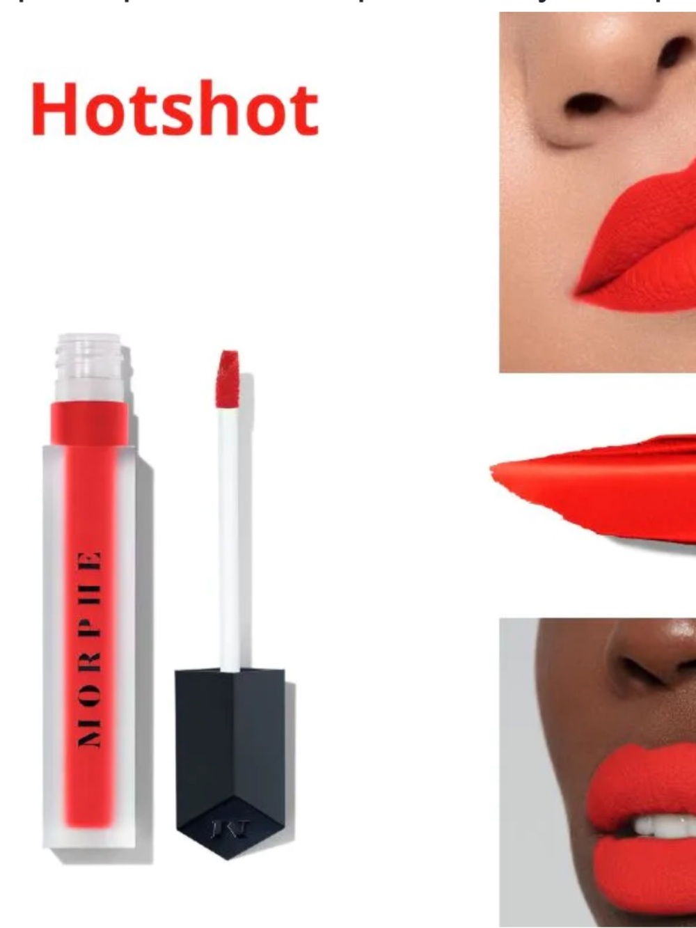 Morphe Matte Liquid Lipstick — Hotshot!